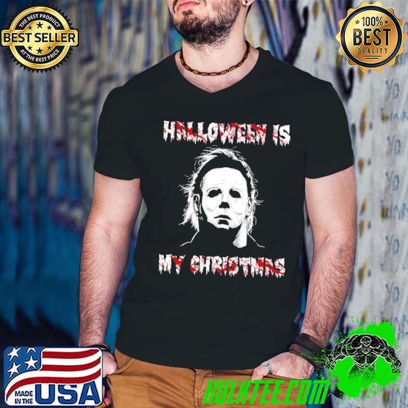 Halloween Is My Christmas micheal myers s Guys V Neck Halloween Is My Christmas micheal myers s Guys V Neck