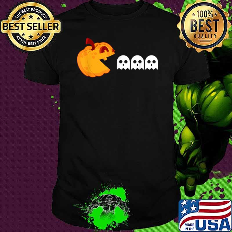 Halloween Pumpkin Eating Ghost Shirt