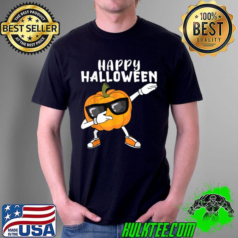 Happy Halloween 2021 Dabbing Pumpkin Thanksgiving Day Shirt Unisex Happy Halloween 2021 Dabbing Pumpkin Thanksgiving Day Shirt Unisex