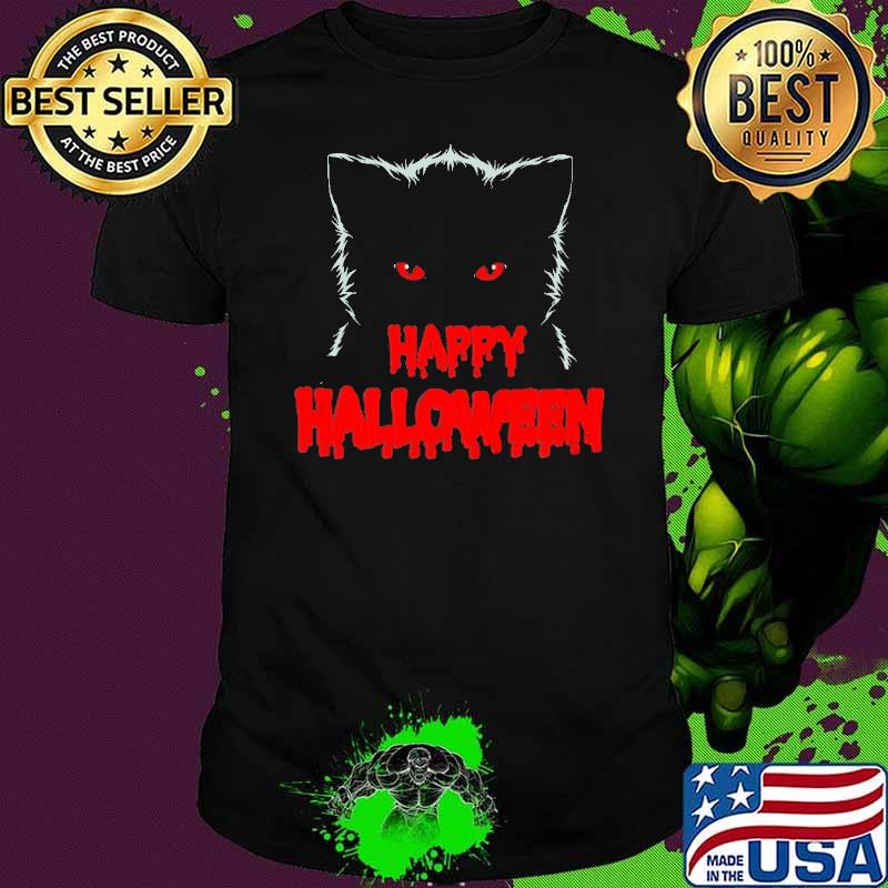Happy Halloween Cat Shirt