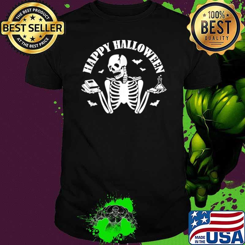 Happy Halloween Chemist Student or ScienceTeacher Shirt