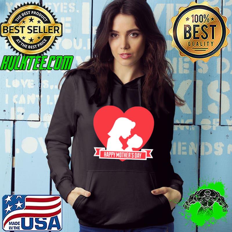 Happy Mothers Day heart T-shirt Happy Mothers Day heart T-shirt