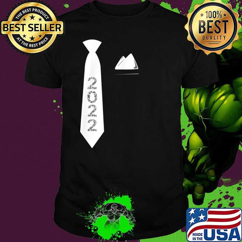 Happy New Year 2022 Bow Tie Suit Krawatte Shirt