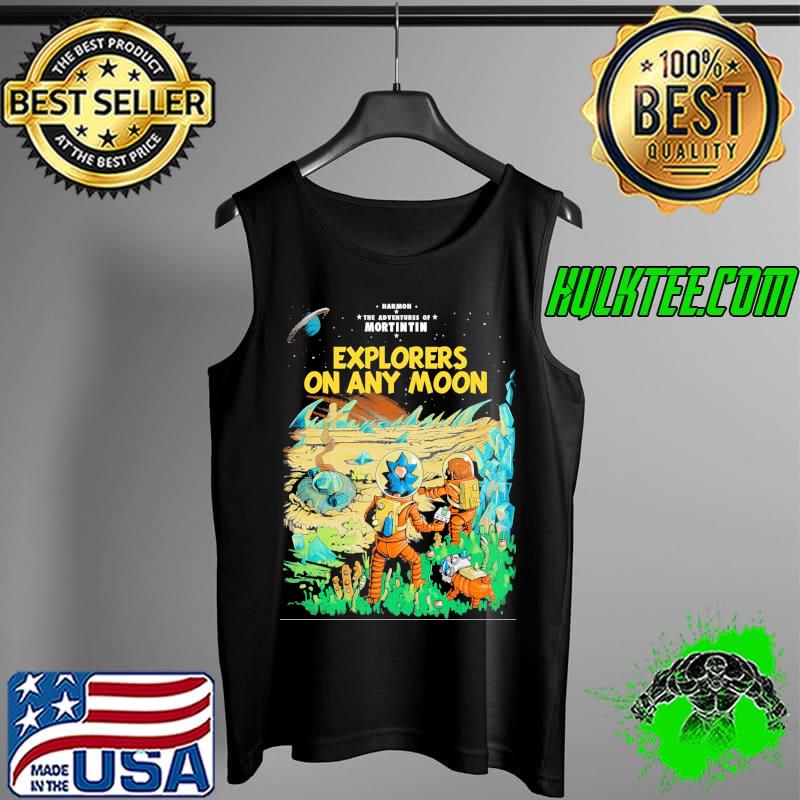 Harmon the adventures of mortintin Explorers On Any Moon s Tank Top Harmon the adventures of mortintin Explorers On Any Moon s Tank Top