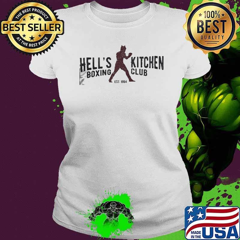 Hell's Kitchen Boxing Club Daredevil Est 1964 Shirt Ladies tee Hell's Kitchen Boxing Club Daredevil Est 1964 Shirt Ladies tee