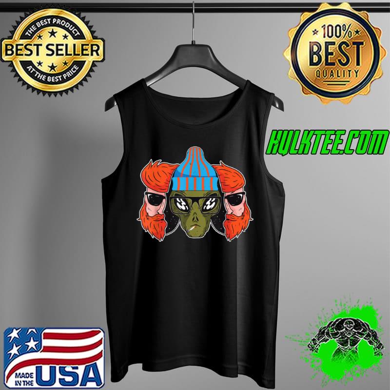 Hipster Alien Funny Halloween Party Alternative Lifestyle Shirt Tank Top Hipster Alien Funny Halloween Party Alternative Lifestyle Shirt Tank Top