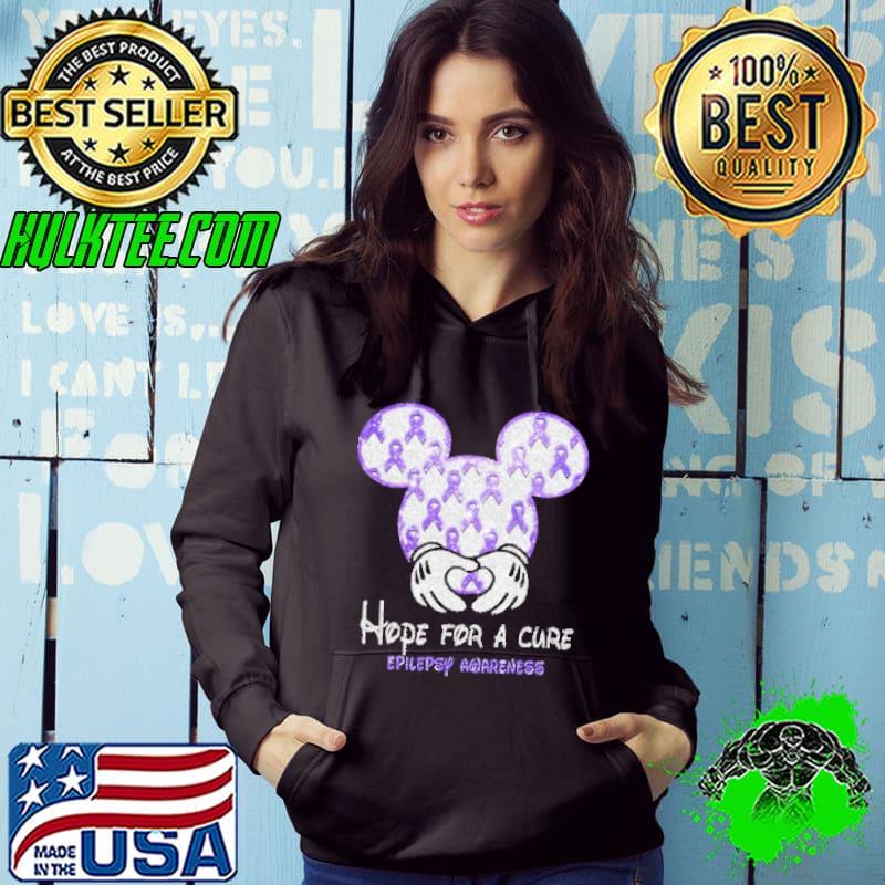 Hope For A Cure Epilepsy Awareness Mickey shirt