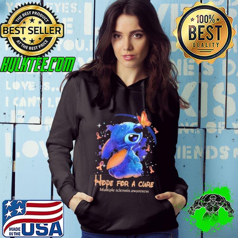 Hope for a cure multiple sclerosis awareness stitch shirt