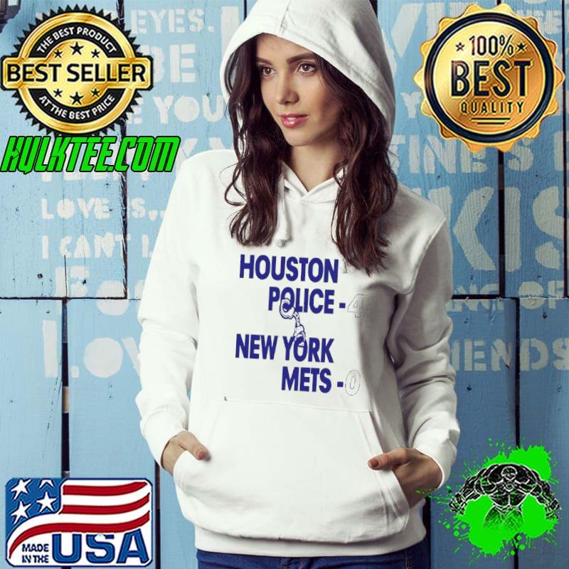 Houston Police vs. New York Mets 4 0 world series shirt