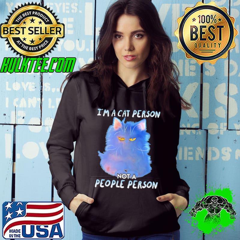 I'm A Cat Person Not A People PErson Cat Shirt