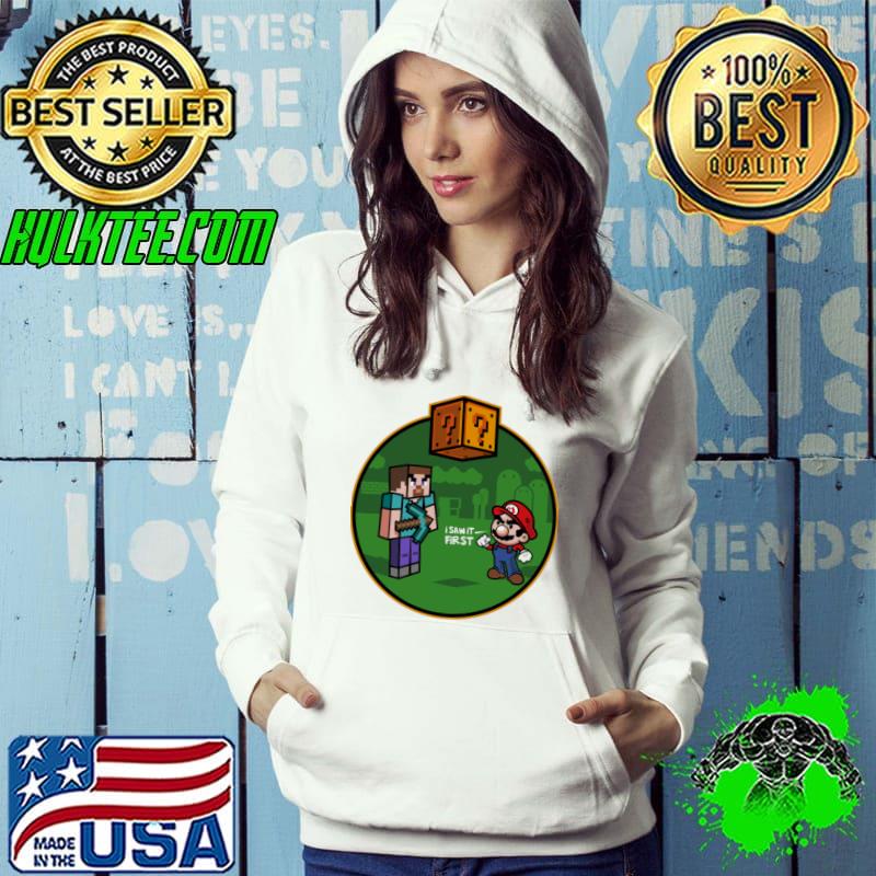 I saw it first mario game shirt