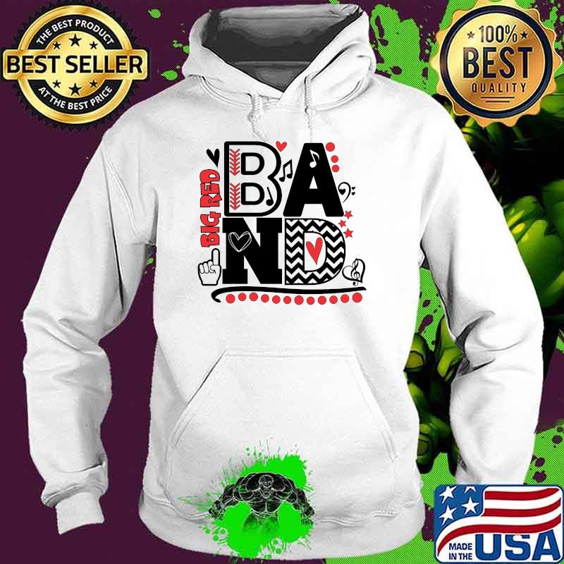 Johnstown Johnnies Big Red Band Block Design T-Shirt Hoodie Johnstown Johnnies Big Red Band Block Design T-Shirt Hoodie