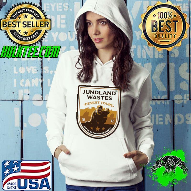 Jundland Wastes Desert Tour 1977 Not To Be travelled Lightly Shirt