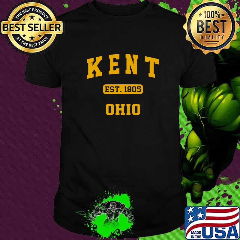 Kent Ohio OH Vintage State Athletic Style T-Shirt