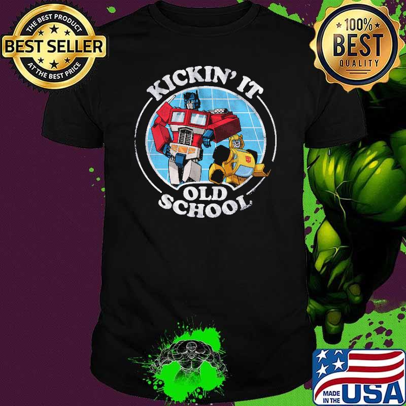 Kickin' It Old School Transformers Shirt
