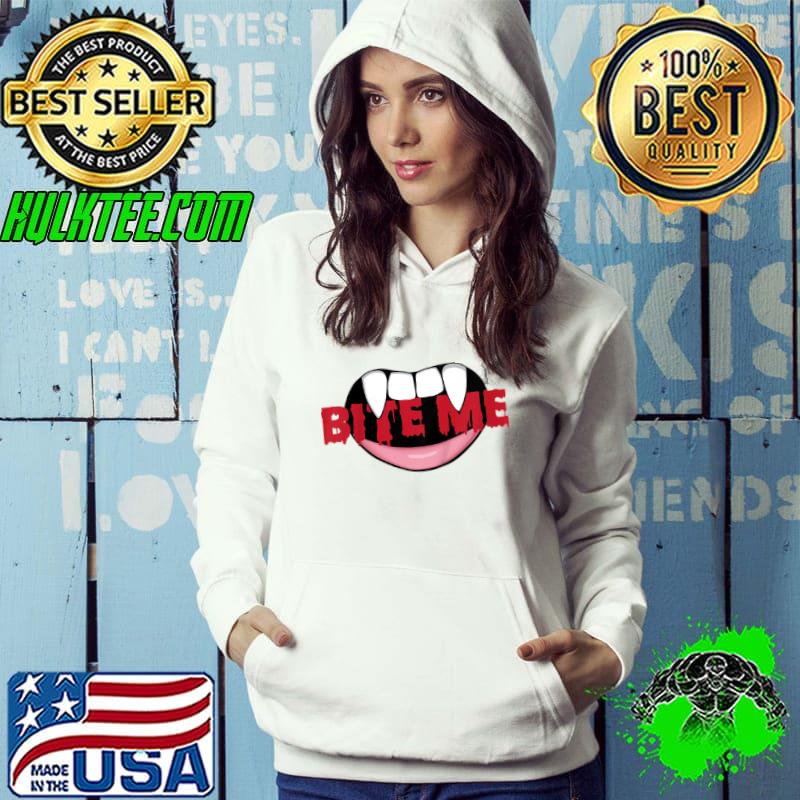 Kids Bite Me Vampire Fang Halloween hirt Kids Bite Me Vampire Fang Halloween hirt