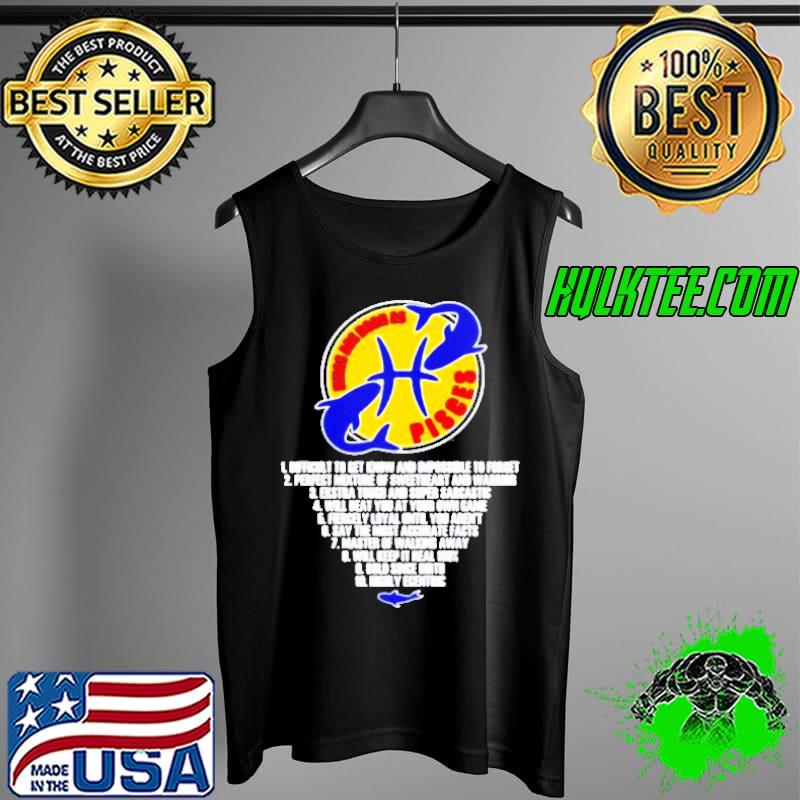 Kings Are Born As Pisces Facts Of Pisces Zodiac Shirt Tank Top Kings Are Born As Pisces Facts Of Pisces Zodiac Shirt Tank Top