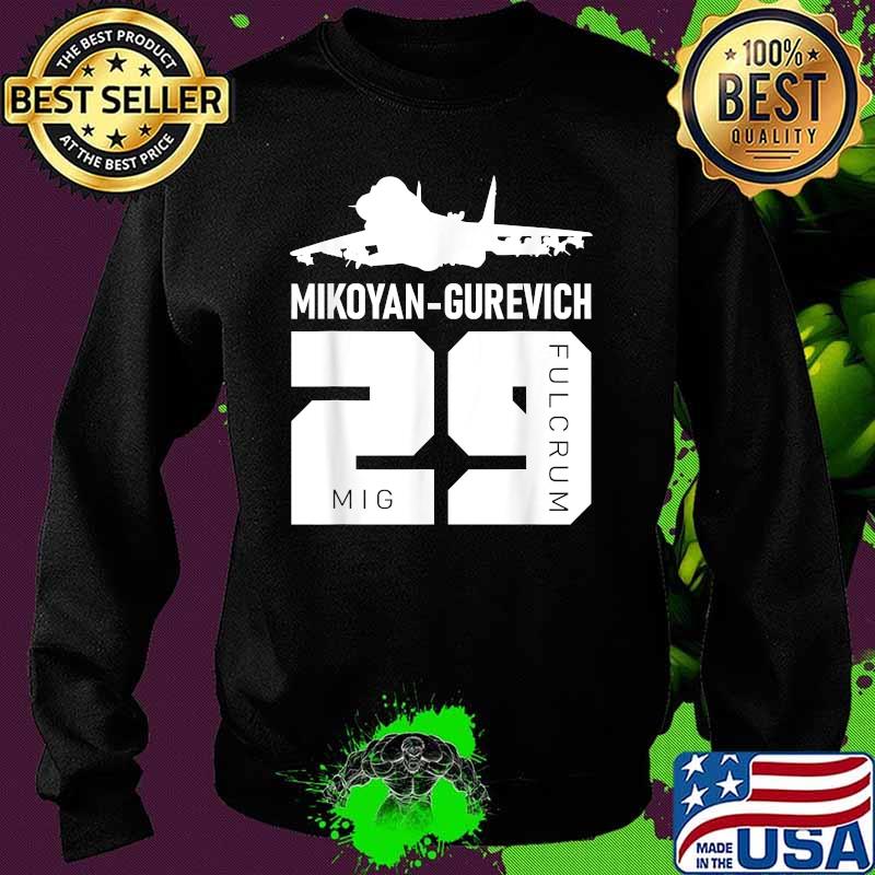 Kioyan Gurevich Aircarft Fulcrum 29 T-Shirt Sweater Kioyan Gurevich Aircarft Fulcrum 29 T-Shirt Sweater