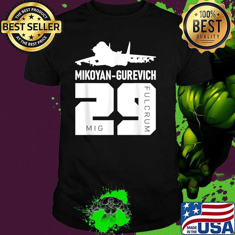Kioyan Gurevich Aircarft Fulcrum 29 T-Shirt