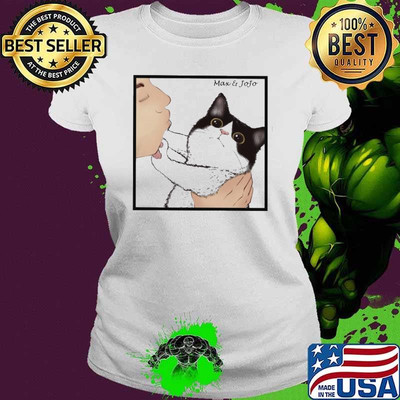 Kiss Cat Max And Jojo Shirt Ladies tee Kiss Cat Max And Jojo Shirt Ladies tee