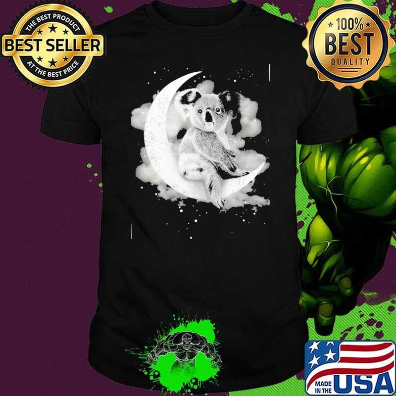 Koala Sit On The Moon Shirt