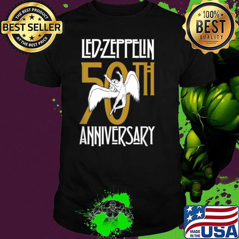 Led zeppflin 50th anniversary shirt
