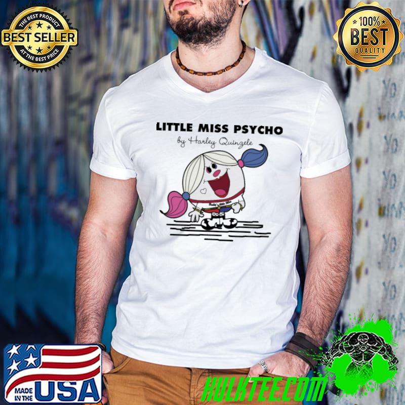 Little miss psycho by harley quinfele daddys little miss s Guys V Neck Little miss psycho by harley quinfele daddys little miss s Guys V Neck