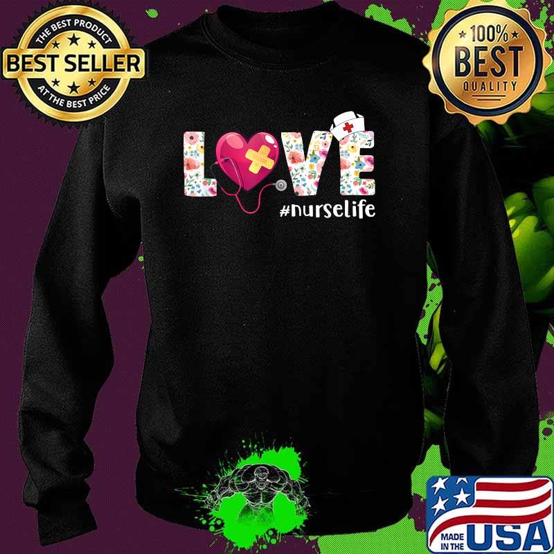 Love Nurse Life Halloween Pumpkin Stethoscope Gifts T-Shirt Sweater Love Nurse Life Halloween Pumpkin Stethoscope Gifts T-Shirt Sweater