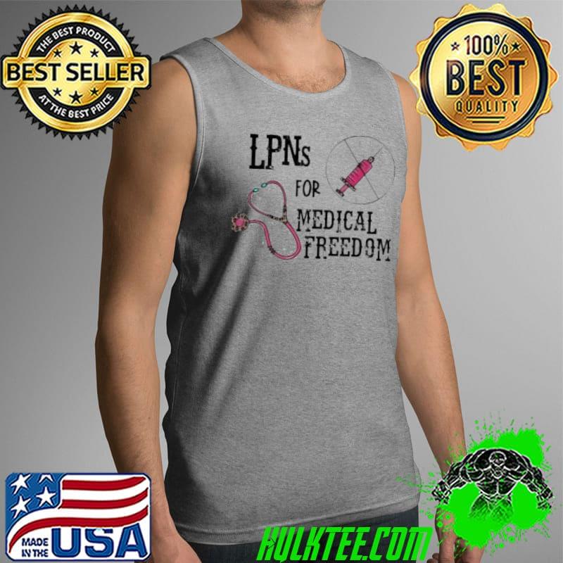 LPNs for Medical Freedom Pink Leopard Shirt Tank Top LPNs for Medical Freedom Pink Leopard Shirt Tank Top