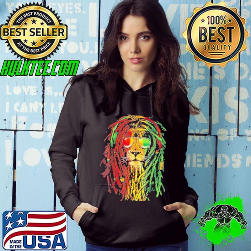 Marley Rastafari Dreadlock Lion Shirt
