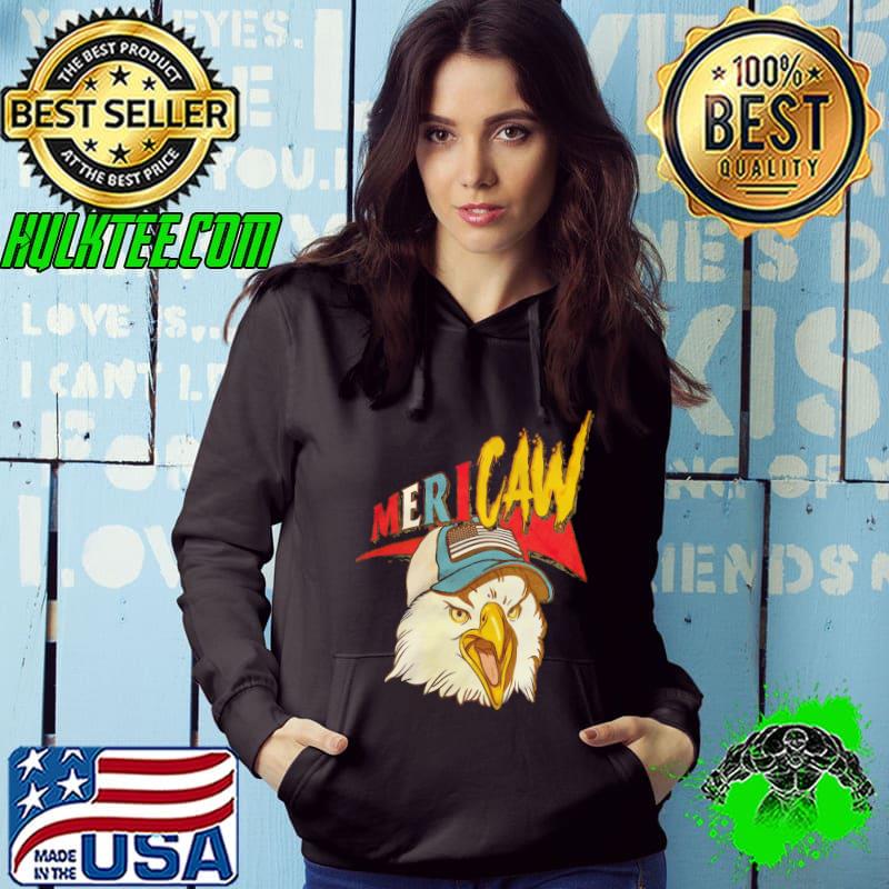 Merican eagle usa flag hat shirt