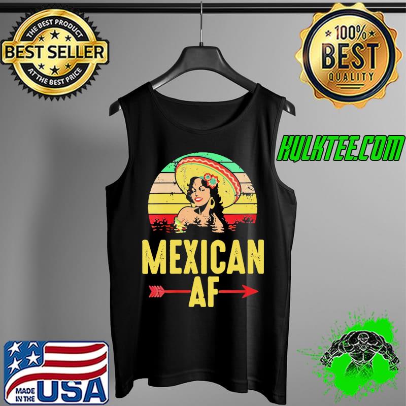 Mexican Af Women Vintage s Tank Top Mexican Af Women Vintage s Tank Top
