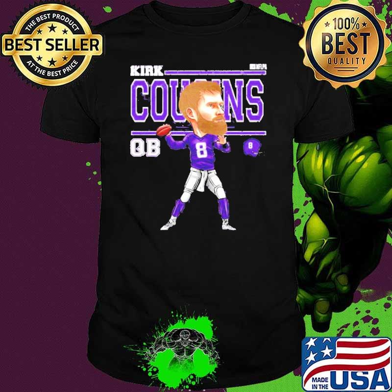 Minnesota Football Kirk Cousins cartoon shirt