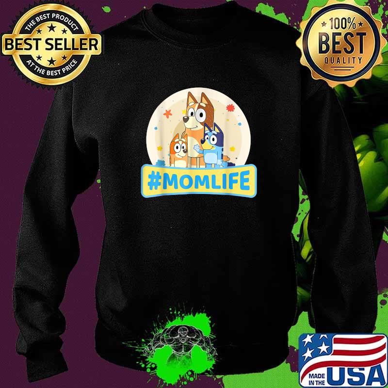Mom Life Halloween Love Cartoon Blueys Dad Dog T-Shirt Sweater Mom Life Halloween Love Cartoon Blueys Dad Dog T-Shirt Sweater