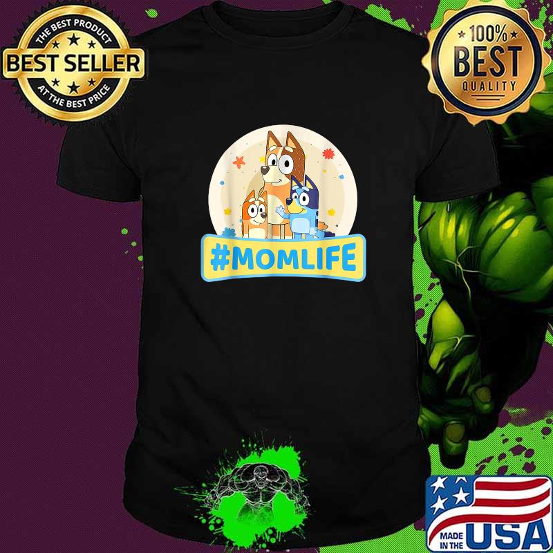 Mom Life Halloween Love Cartoon Blueys Dad Dog T-Shirt