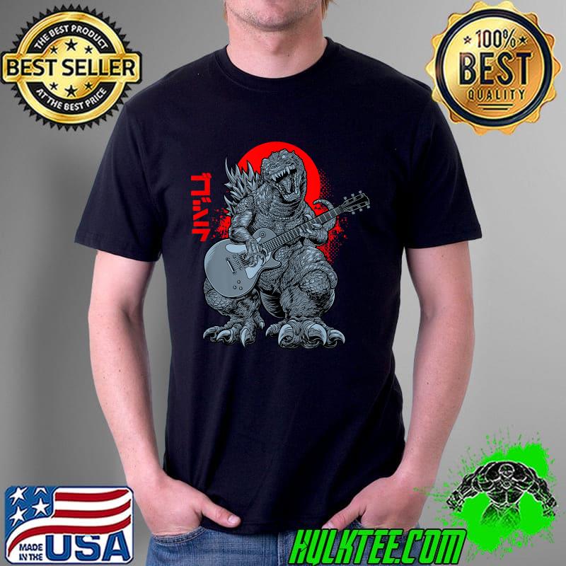 Monster Rock Star Music Guitar T-Shirt Unisex Monster Rock Star Music Guitar T-Shirt Unisex