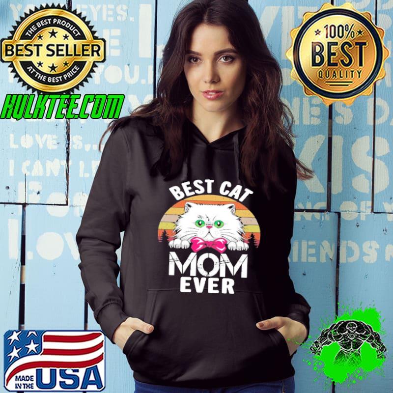 Mother’s Day best cat mom ever vintage T-shirt