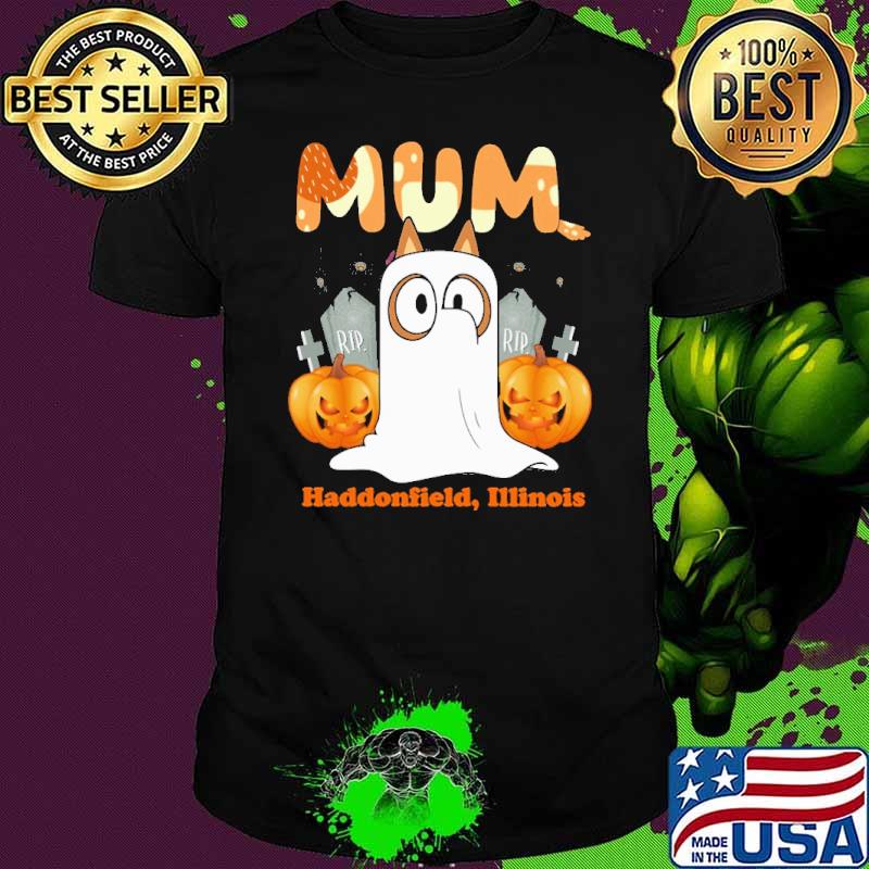 Mum Haddonfield Illinois Boo Pumpkin Shirt