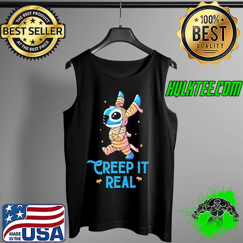 Mummy Stitch creep it real s Tank Top Mummy Stitch creep it real s Tank Top
