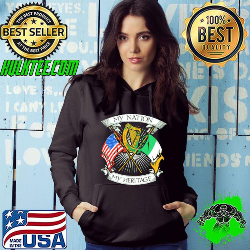 My Nation My Heritage American Flag Shirt
