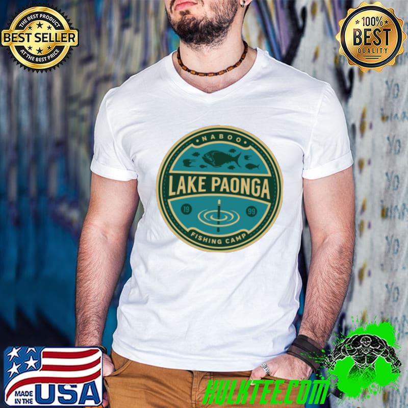 Naboo Lake Paonga Fishing Camp Shirt Guys V Neck Naboo Lake Paonga Fishing Camp Shirt Guys V Neck