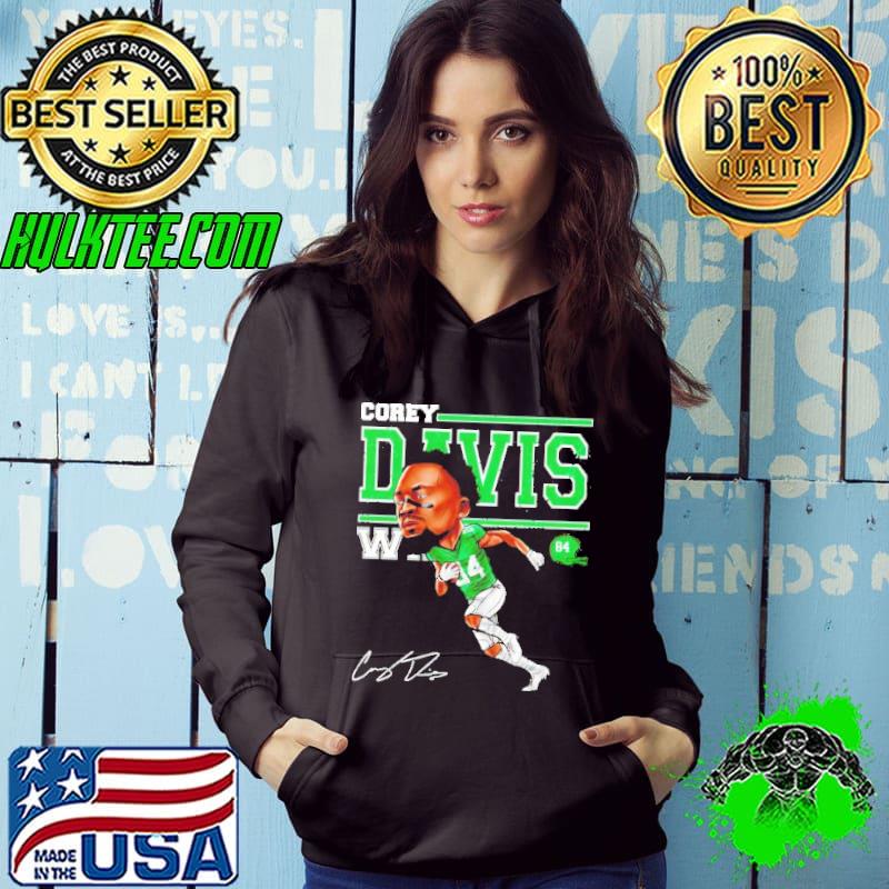 New York Jets Corey Davis cartoon signature shirt
