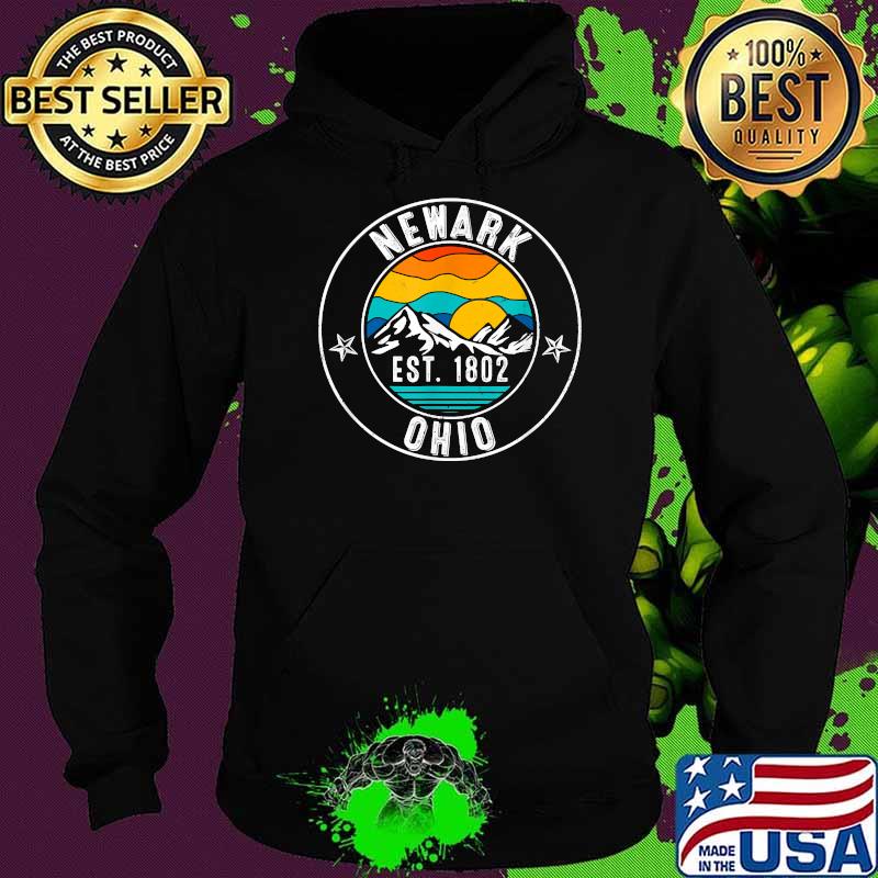 Newark Ohio OH Vintage Sunset T-Shirt Hoodie Newark Ohio OH Vintage Sunset T-Shirt Hoodie