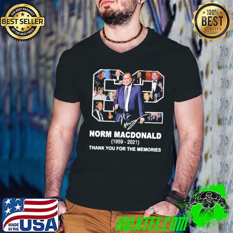 Norm Macdonald Parody RIP Norm Macdonald 1959-2021 Thank You For The Memories Shirt Guys V Neck Norm Macdonald Parody RIP Norm Macdonald 1959-2021 Thank You For The Memories Shirt Guys V Neck