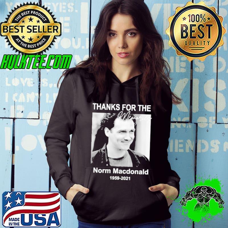Norm Macdonald Thanks For The Memories 1959 2021 Shirt