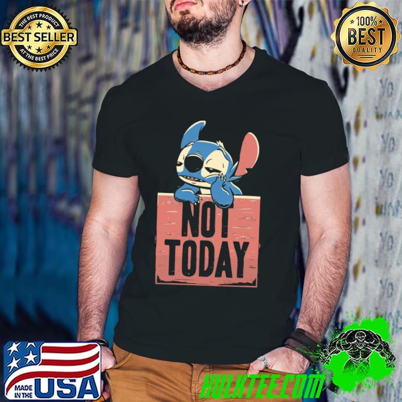 Not Today Stitch Shirt Guys V Neck Not Today Stitch Shirt Guys V Neck