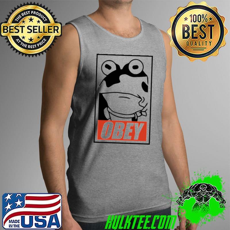 Obey Frog Shirt Tank Top Obey Frog Shirt Tank Top