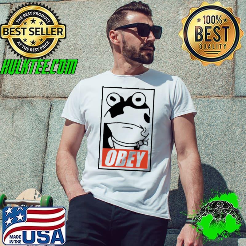 Obey Frog Shirt Unisex Obey Frog Shirt Unisex
