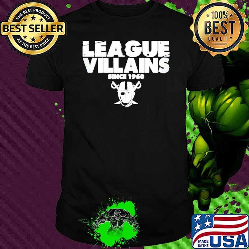 Oklahoma Raiders football league villains since 1960 shirt