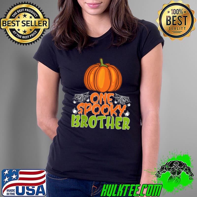 One Spooky Brother Family Halloween Matching Shirt Ladies Tee One Spooky Brother Family Halloween Matching Shirt Ladies Tee